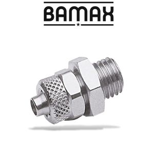 GAV Straight Conical 3/8 M Push In Fitting For 8mm Hose